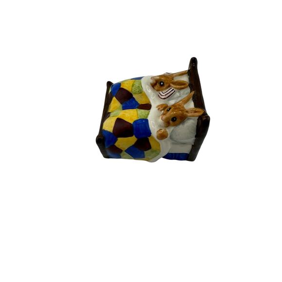 Vintage Royal Doulton Bunnykins Sleepytime Figurine 1975 - Picture 4 of 5